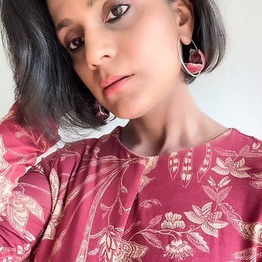 Pomegranate Hoops