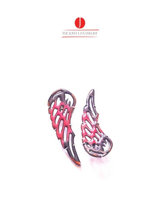 Fiery Wing Earings