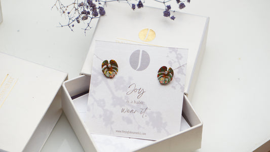 Monstera Love - Autumn Mist