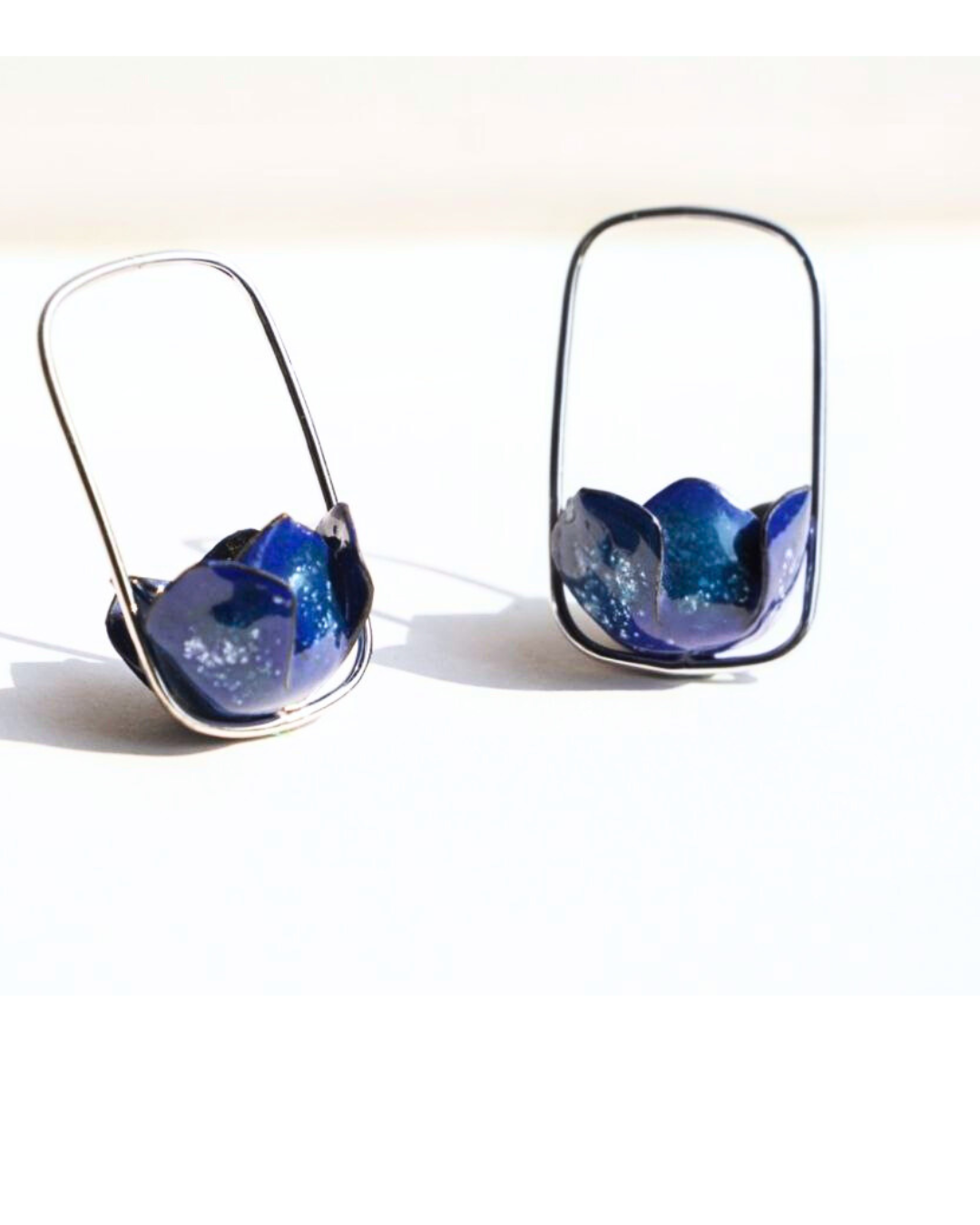 Floating Lotus Earrings