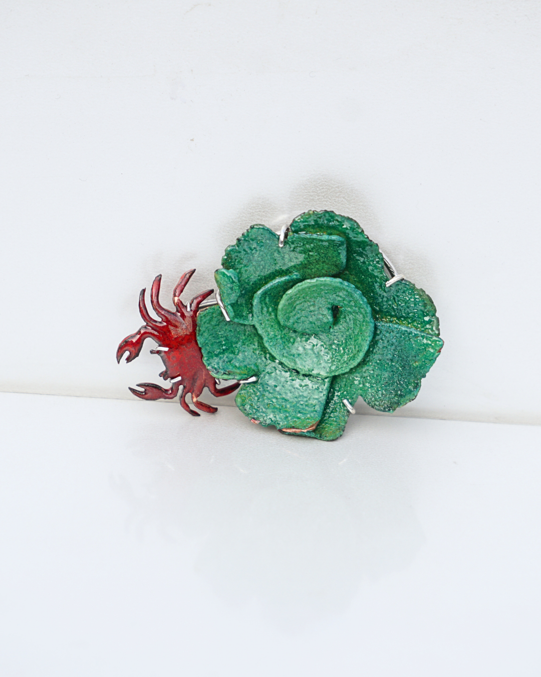 Crab Crawl - Brooch