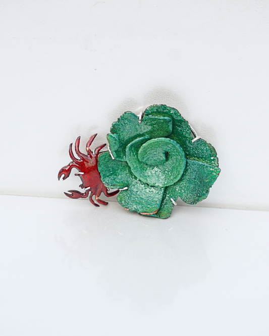 Crab Crawl - Brooch